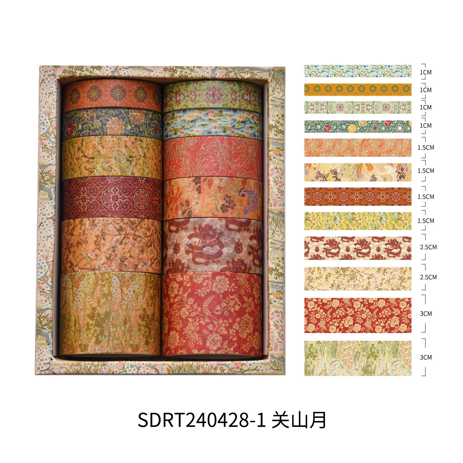 Moonlit Frontier Pass - Washi Tape Set